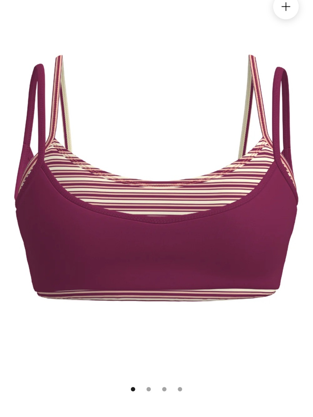 BNWT! Liaison the label double layer scoop bra